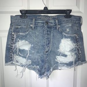 American Eagle Vintage Hi-Rise Festival Jean Short